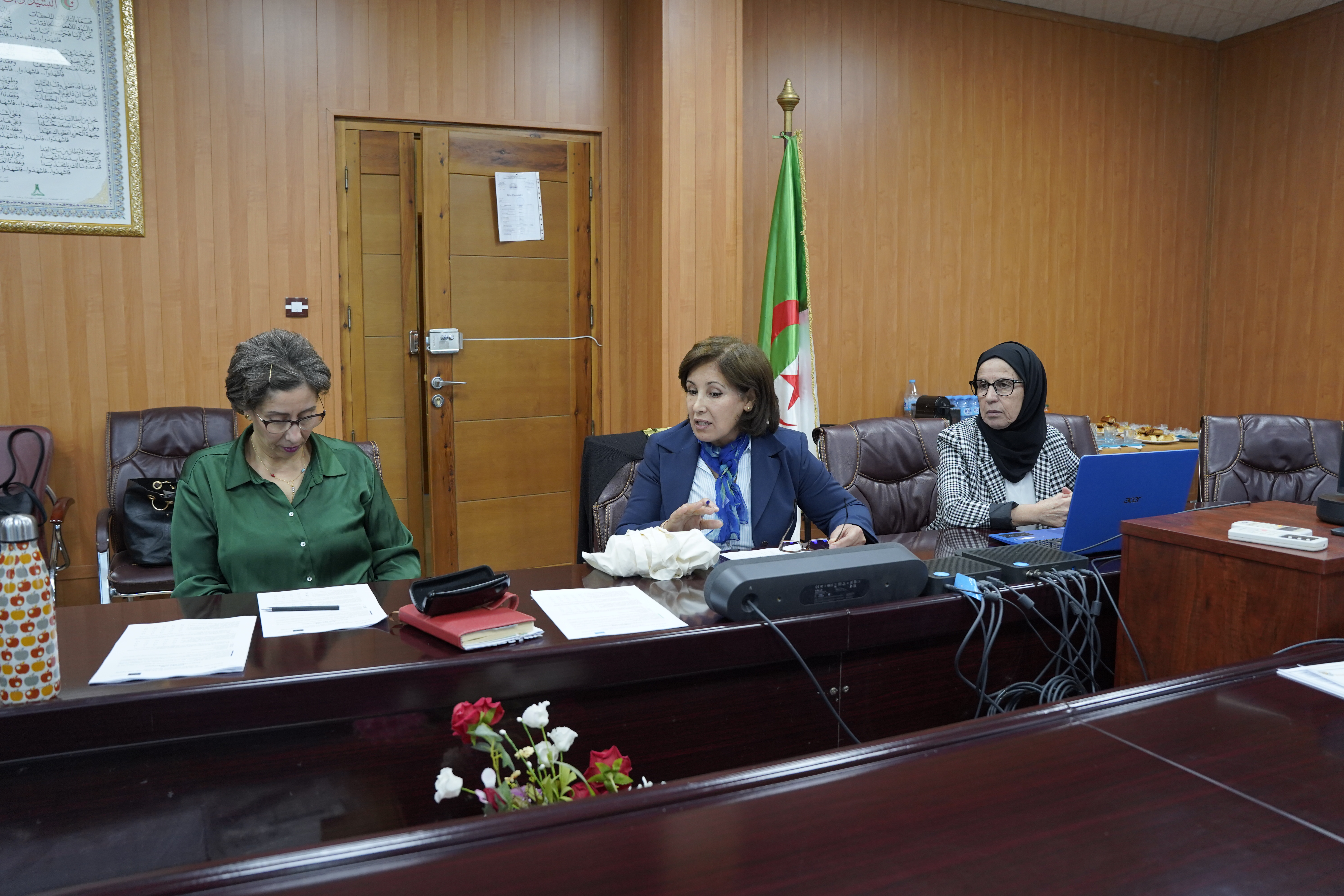 Training session at University of Constantine 3 – plenary view