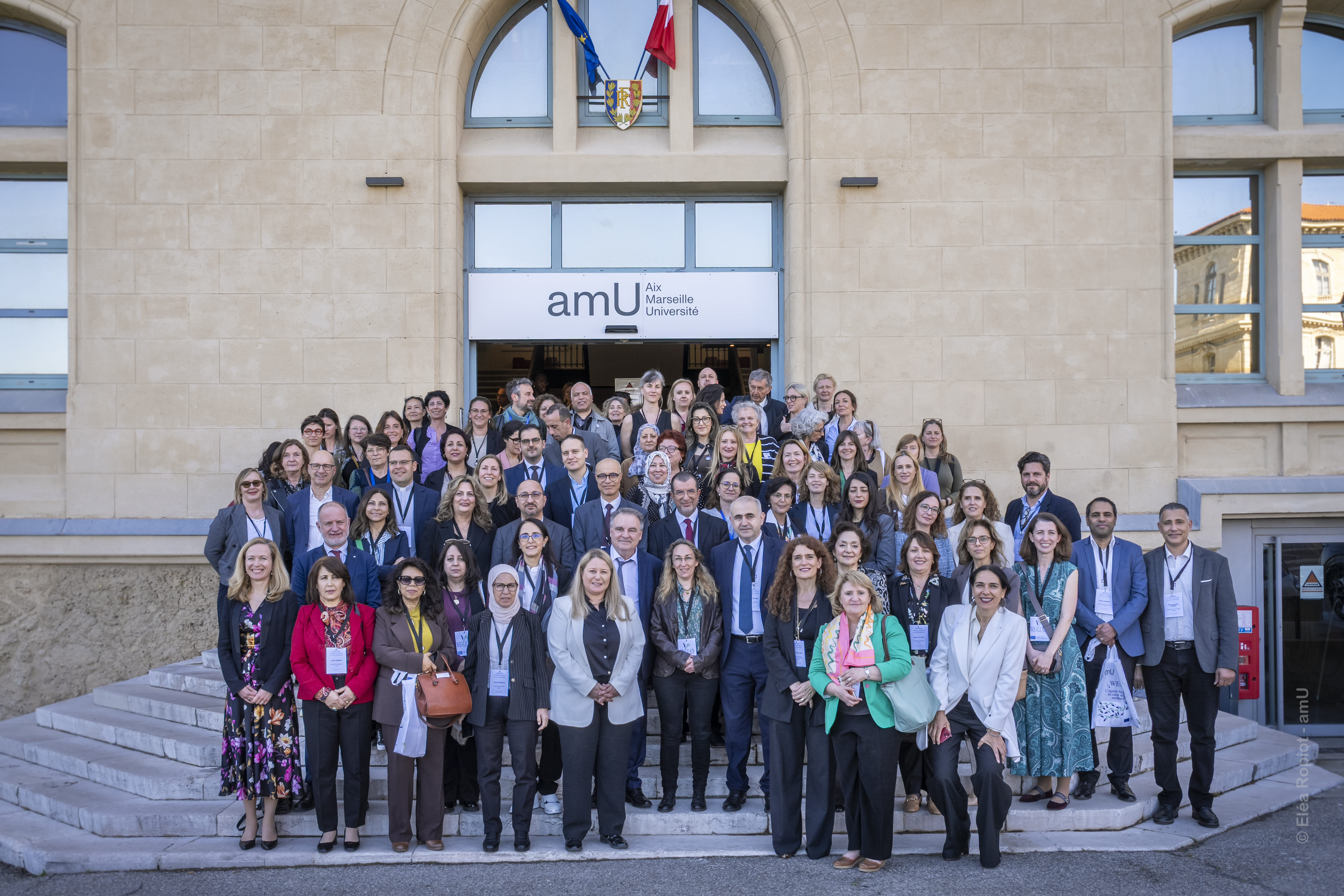Photo de groupe de la conférence de clôture WE4LEAD